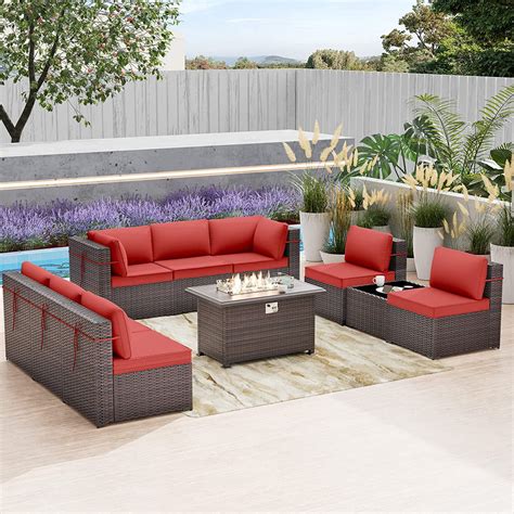 Tempered glass can prevent the coffee table from scratches. . Kullavik outdoor patio furniture